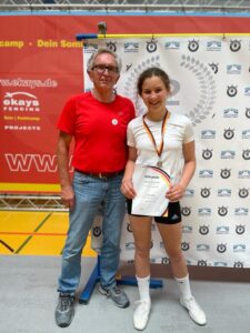 Deutsche Meisterschaft U13 2023 – Silber für Sophie